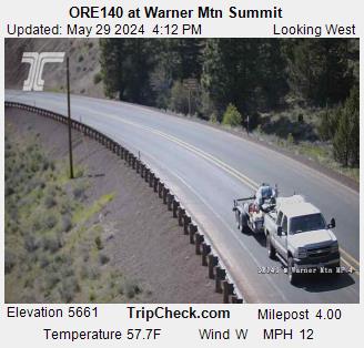 ORE140 at Warner Mtn Summit
